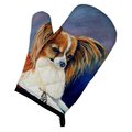 Carolines Treasures Papillon Rose and Butterfly Oven Mitt 7038OVMT